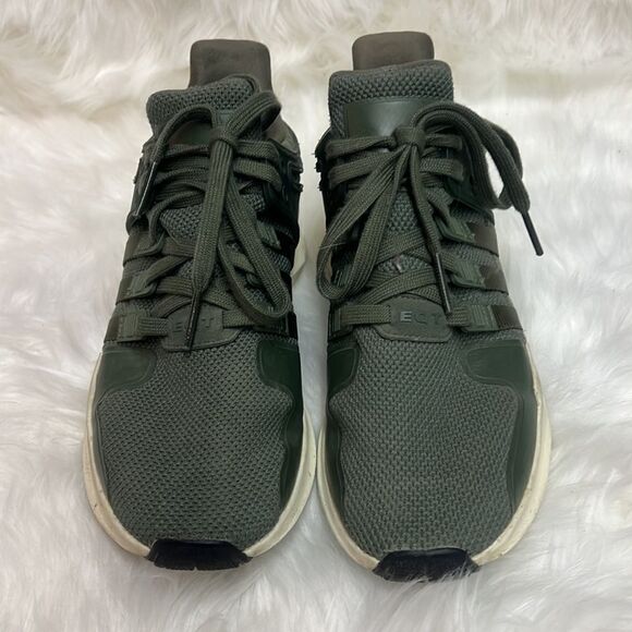 EQT Support ADV Olive Green Tennis Shoes Size 8 BIN 14 - Picture 4 of 10